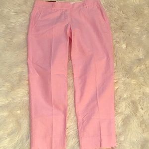 NWT 🎁 🎀 JCrew Pink Skimmer Pant City Fit